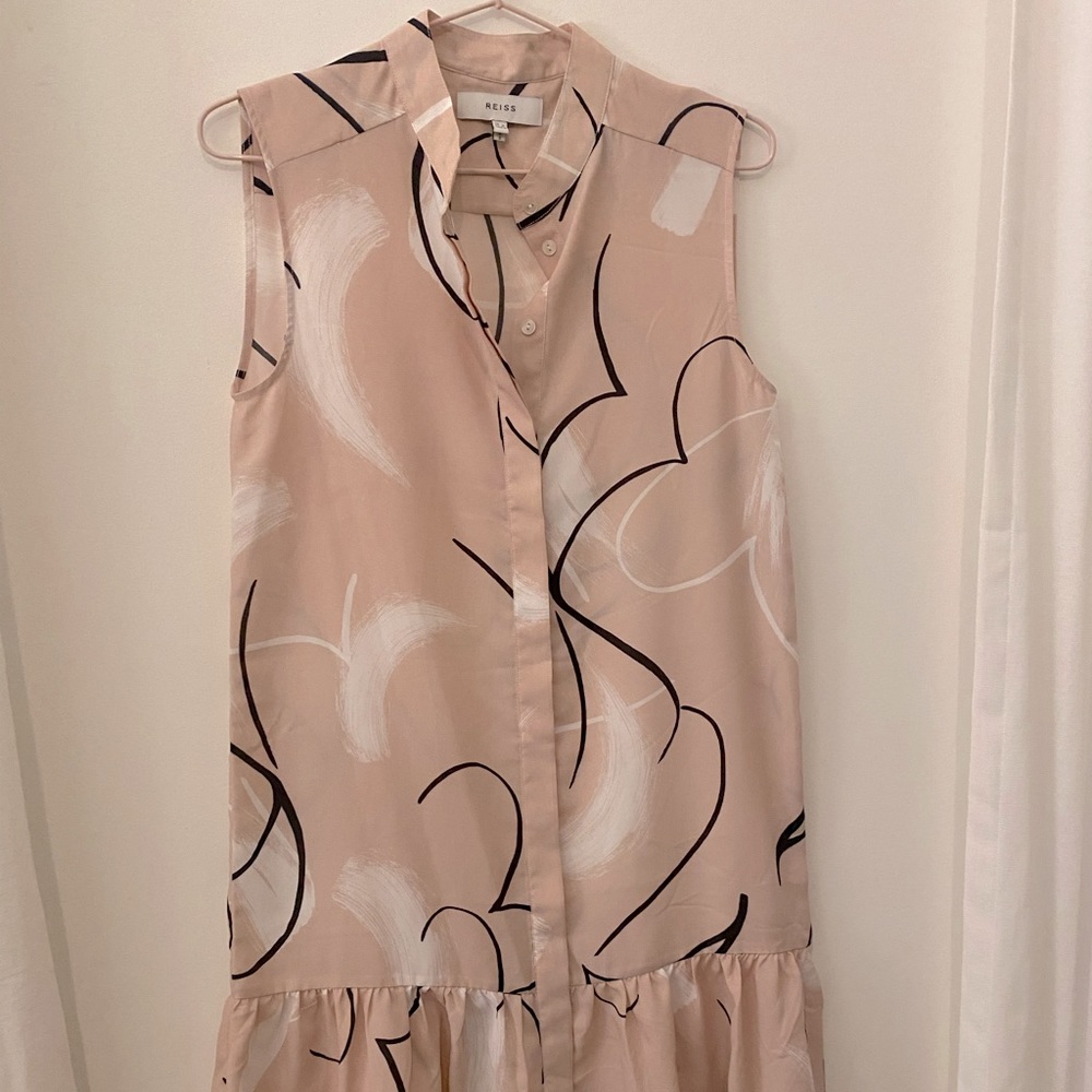 Reiss London size 0 Pink Work Casual Dress